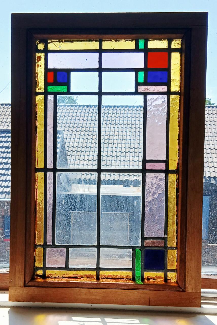 Glas in lood raampje