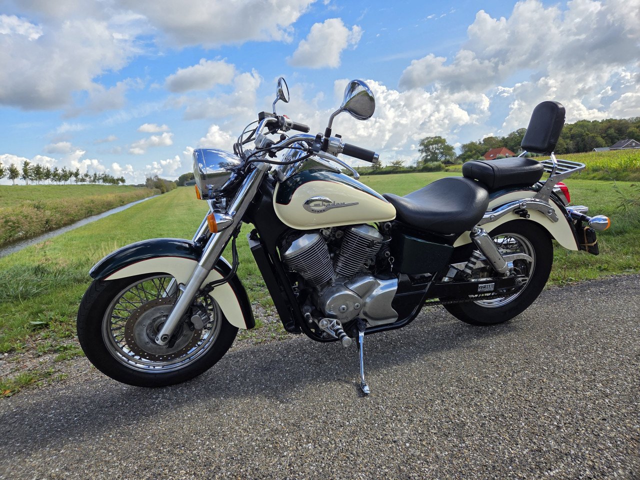 Honda Shadow VT750 Ace C2 (inruil mogelijk) beurt gehad! (A2 geschikt)