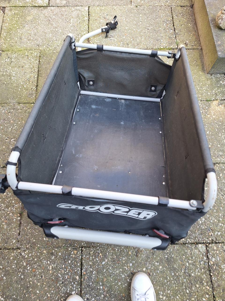 Croozer fiets bagage kar. Opvouwbaar.