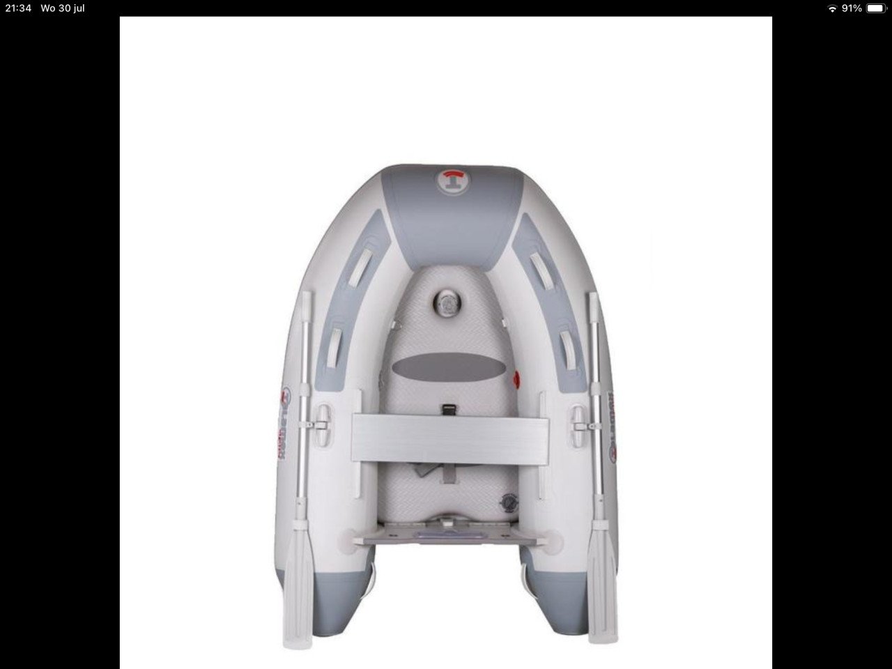 Talamex Highline X-light HXL 195 rubberboot met airdeck