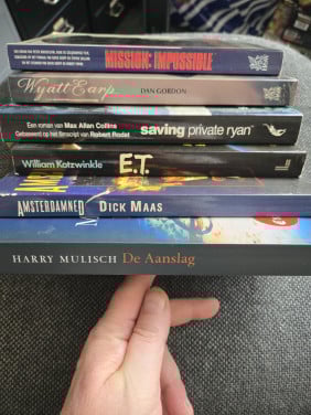 Set van 6 verfilmde boeken