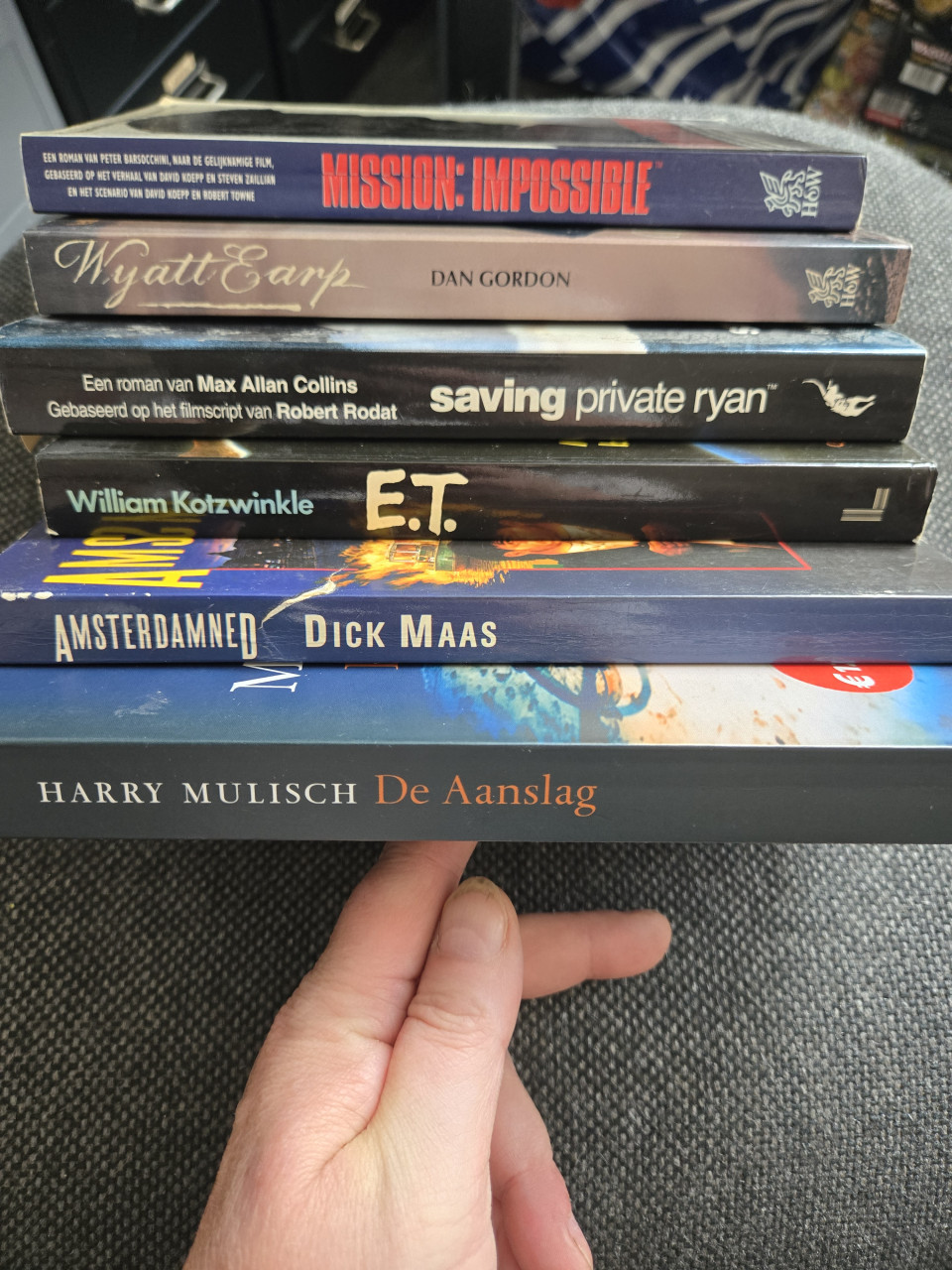 Set van 6 verfilmde boeken
