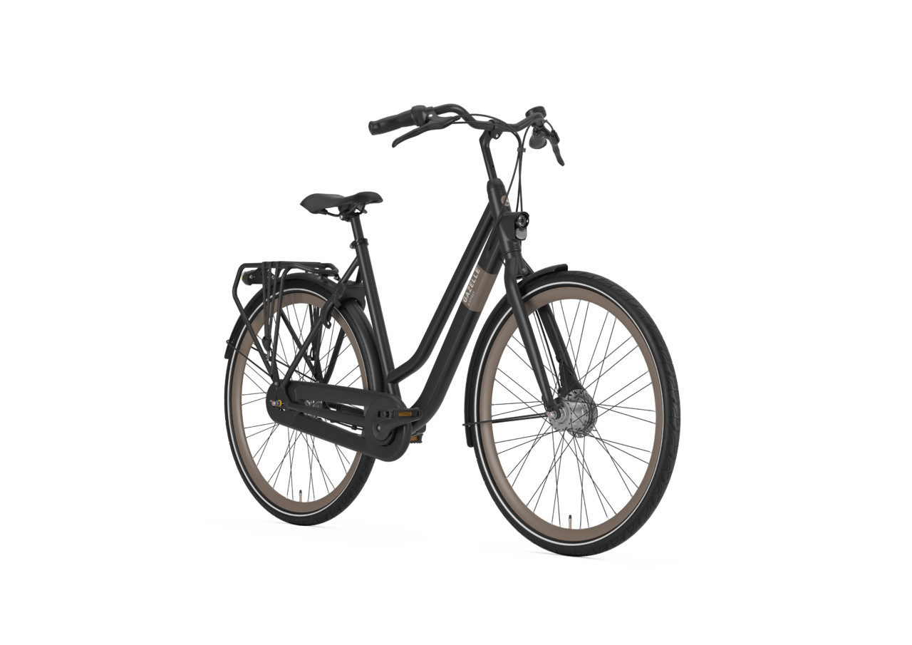 De Gazelle Esprit RN/C3/C7 vederlichte robuuste stadsfiets en schoolfiets