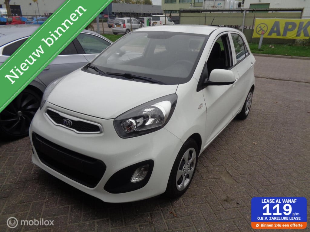 Kia Picanto 1.0 cvvt ecoline/airco/stuurbekr/5 deurs/cv/nette auto