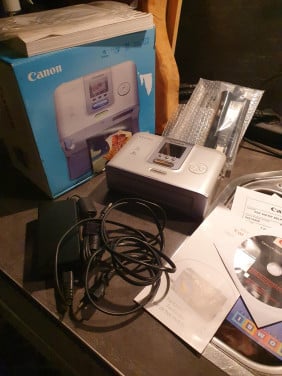 Zgan Canon SELPHY CP-710 draagbare fotoprinter/vanaf geheugenkaarten...