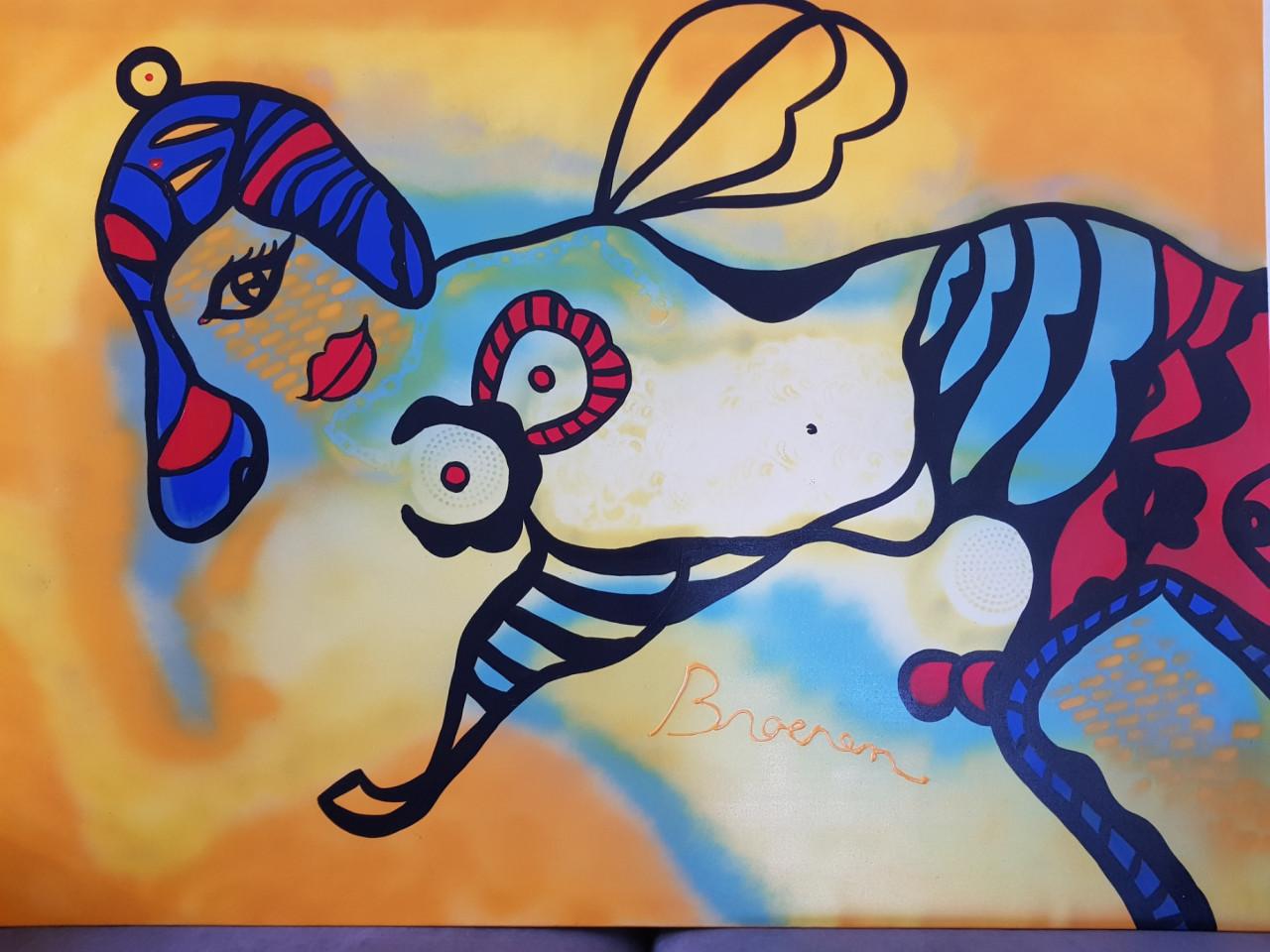 Josien Broeren schilderij