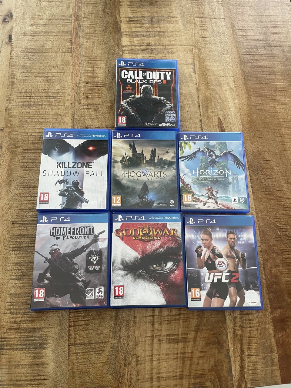 Playstation 4 inclusief 2 controllers + 7 spellen + oplaadstation
