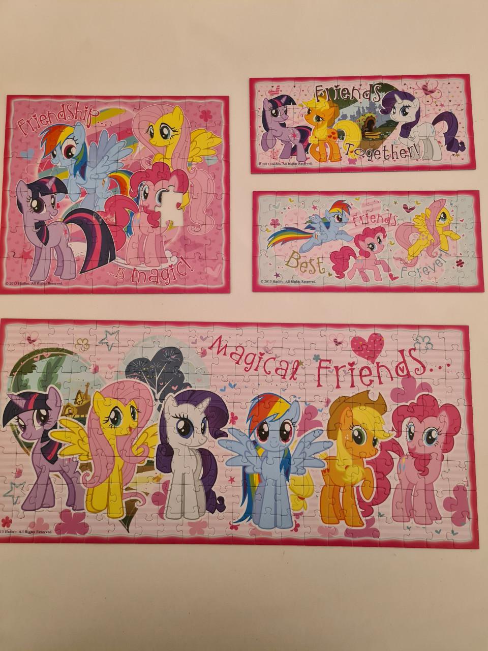 Trefl My Little Pony Panorama puzzelset. 4 stuks , 4+
