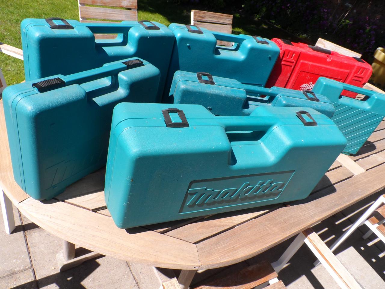 Makita en Milwaukee boxen