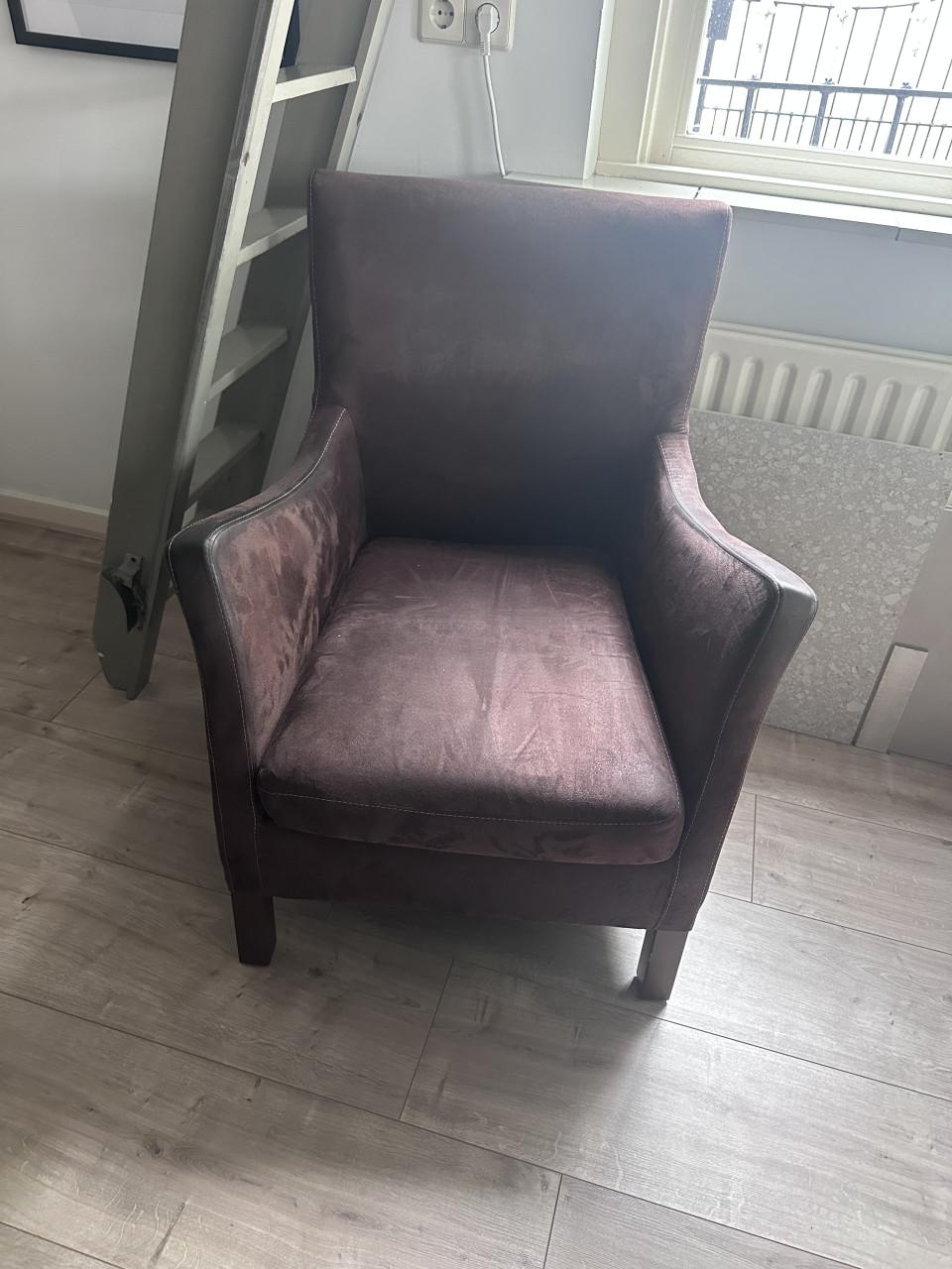 Heerlijke fauteuil bruin