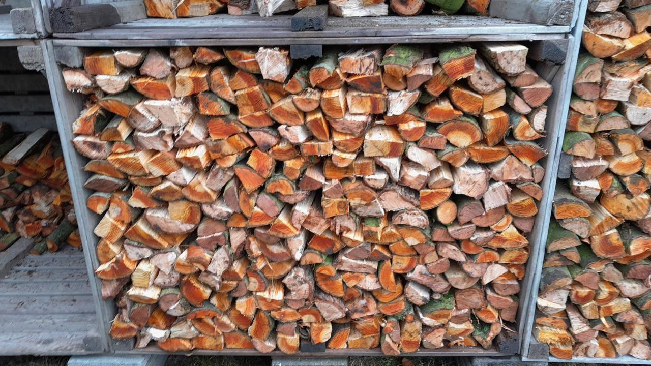 Brandhout van diverse soorten.