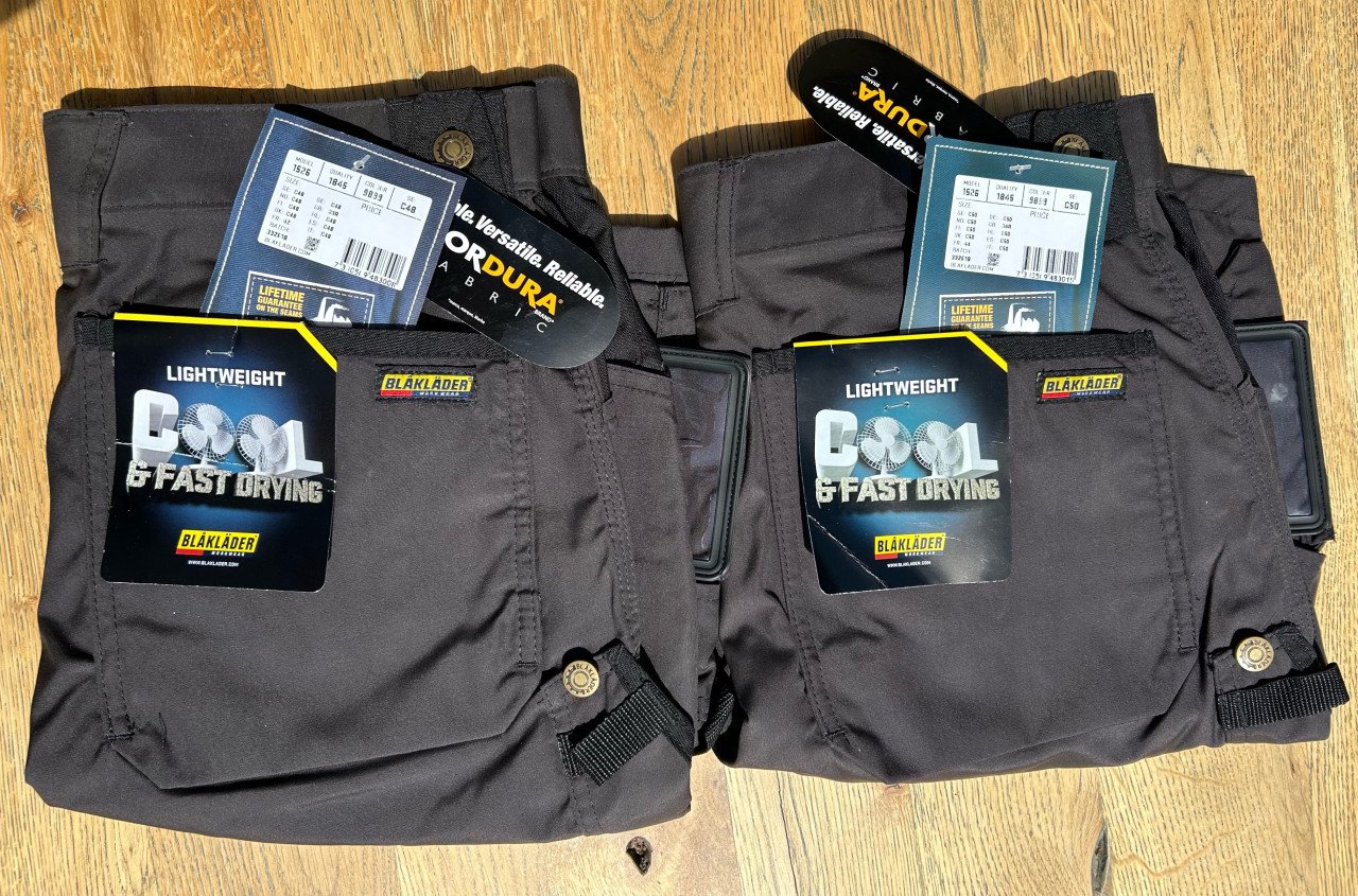 BLAKLÄDER Werkbroeken & Overalls-Diverse modellen & maten – NIEUW met label