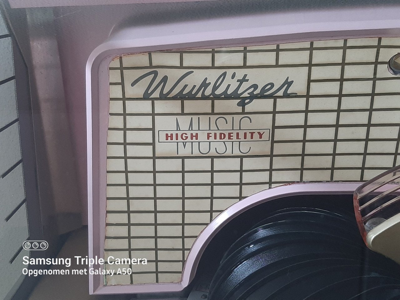 Wurlitzer 2204 met singels