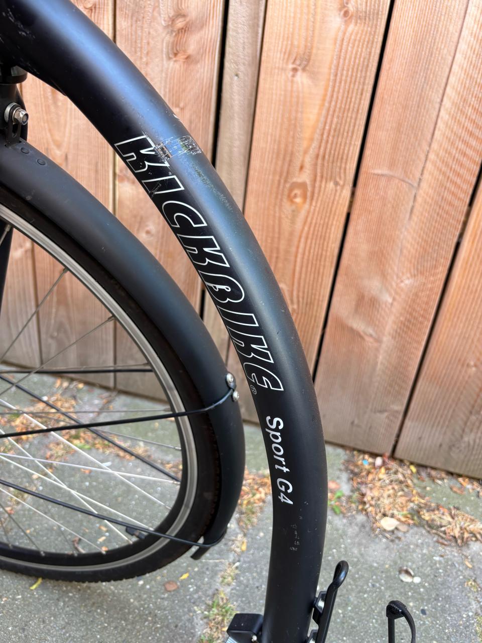 Kickbike Sport G4 step zwart volwassenen