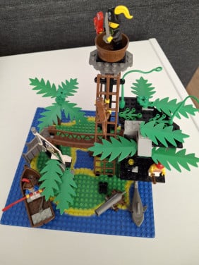 Lego vintage Forbidden Island, set 6270