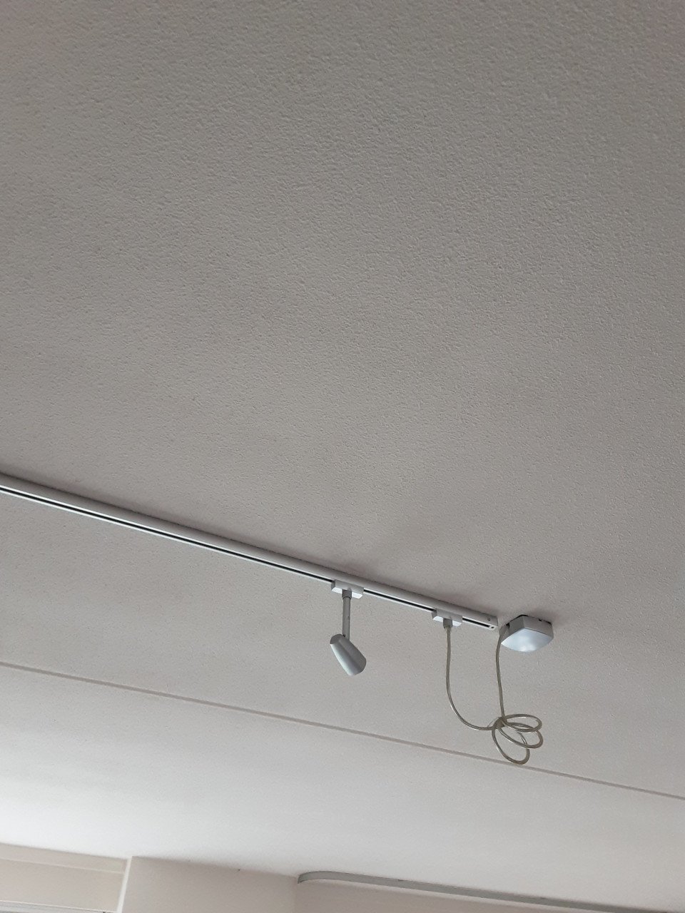 Rails met 4 spots (verschuifbaar)