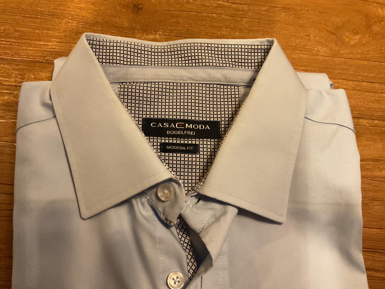 3 strijkvrije overhemden, mt 44  CasaModa en Marvelis