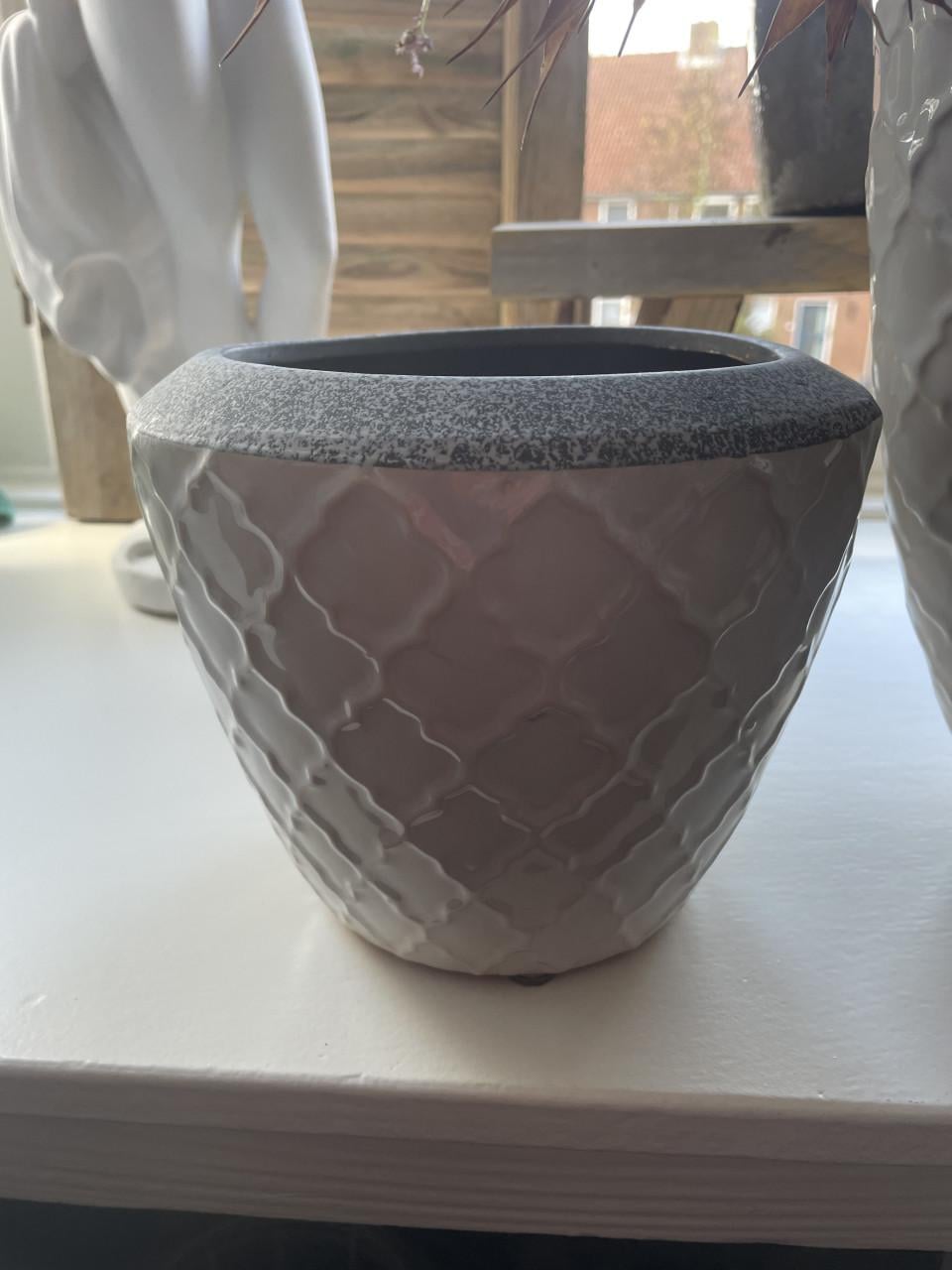 3 mooie sjieke bloempotten