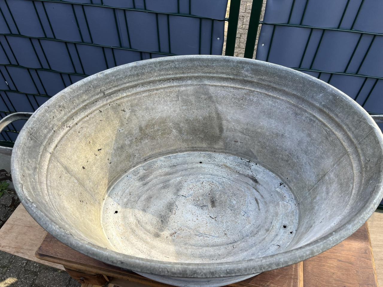 Grote wasteil, metaal verzinkt