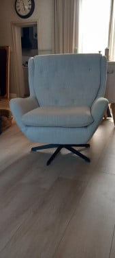 Rivièra Maison Fauteuil The Statesman Fabulous Flax Mouliné Linen