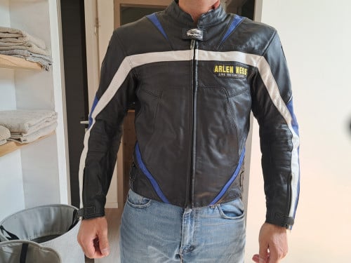 Arlen Ness - Leren motorjas (maat 52 / M)