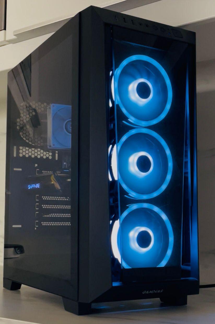 -- Nette Snelle Gaming PC Ryzen 5 - SSD - 16 GB - RX 570 8GD DDR5 --