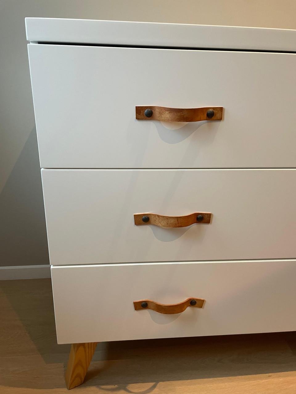 TFW Commode + ledikant wit, in nette staat/gedemonteerd