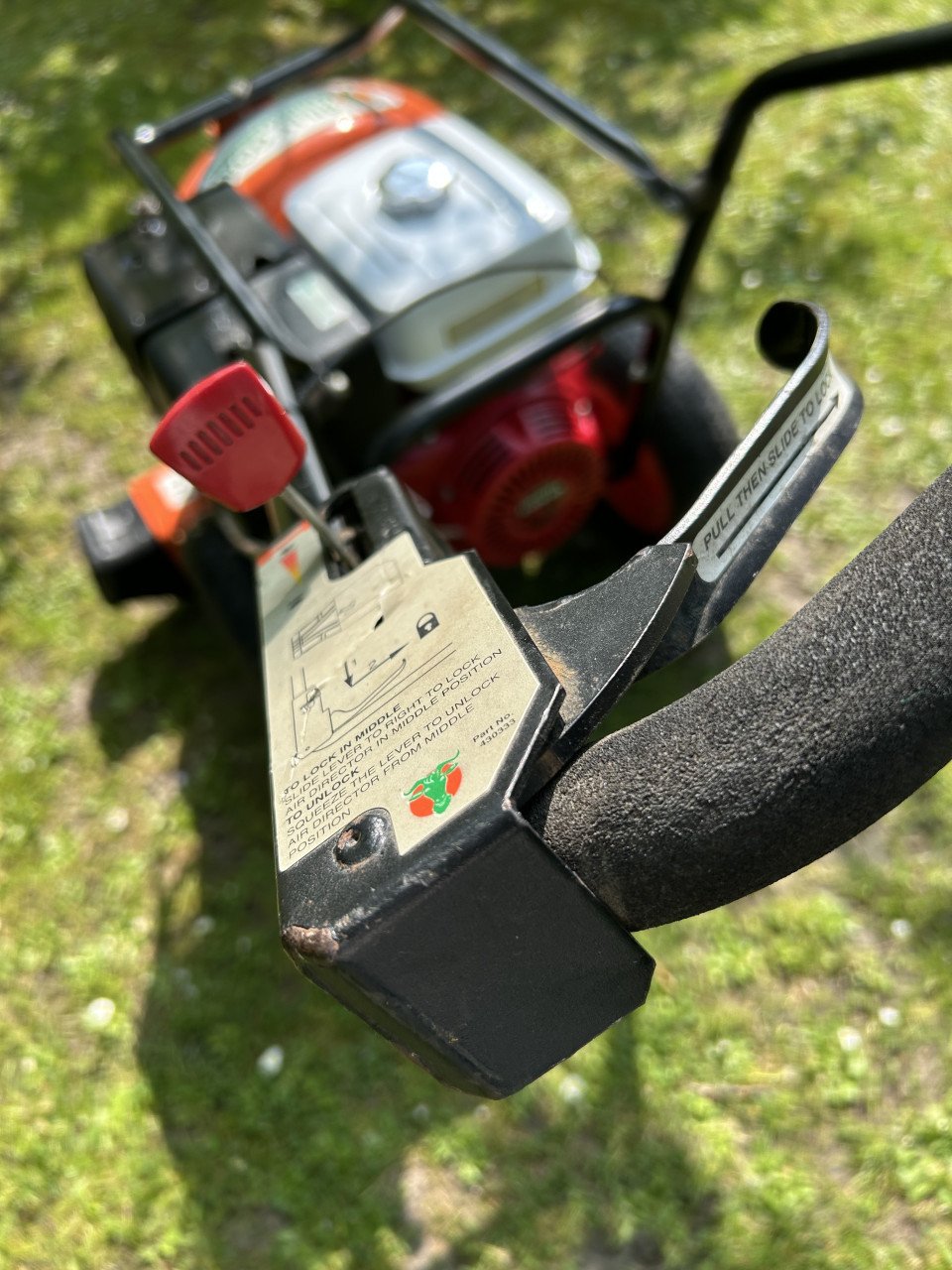 Zeer krachtige Billy Goat bladblazer Honda GX390
