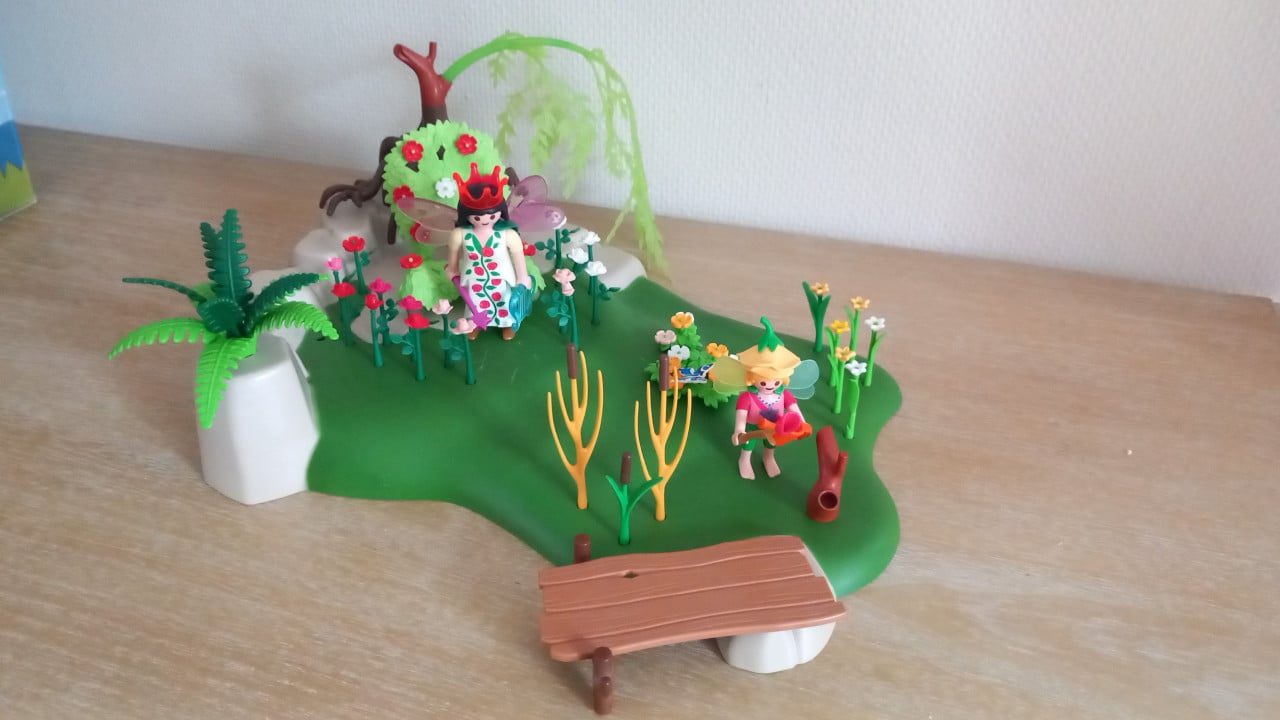 Playmobil bloementuin met elfjes setnr 4199