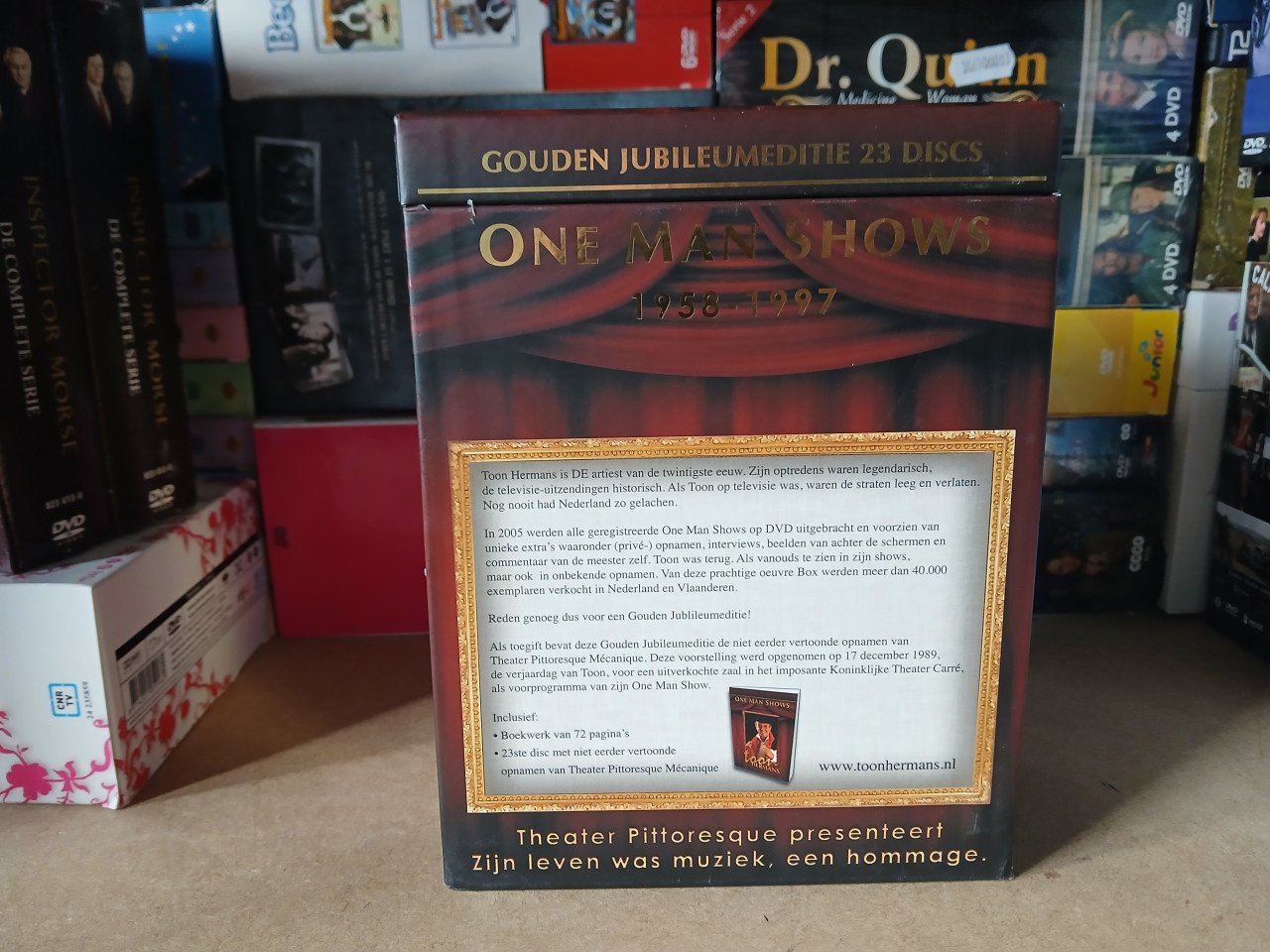 Toon Hermans one man shows gouden jubileumeditie dvd box