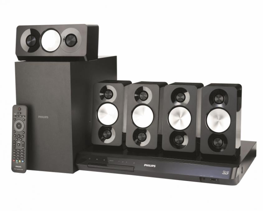 Philips 5.1 Home Cinema Set met Blue Ray