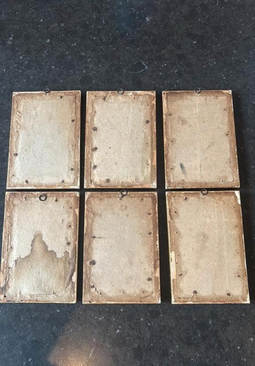 Zeldzame Set 6x Bernard Picart (1718) – Allegorische Kunst