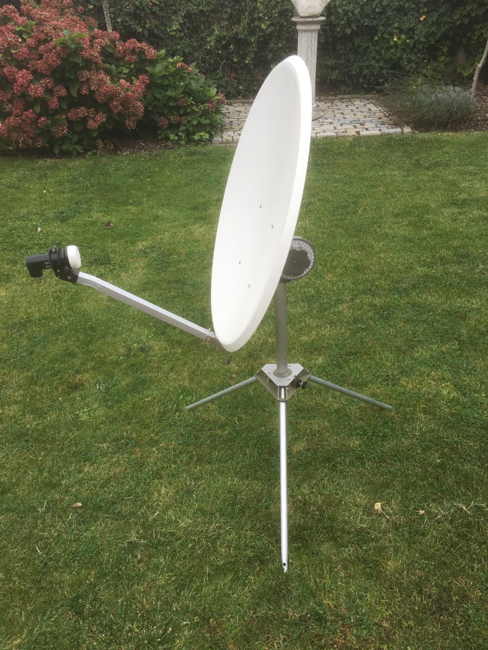 TV kijken in de caravan
