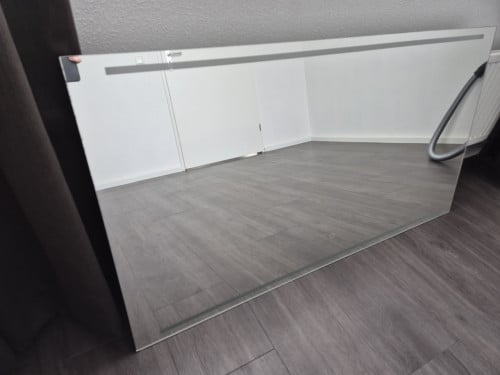 Badkamerspiegel met verlichting en verwarming