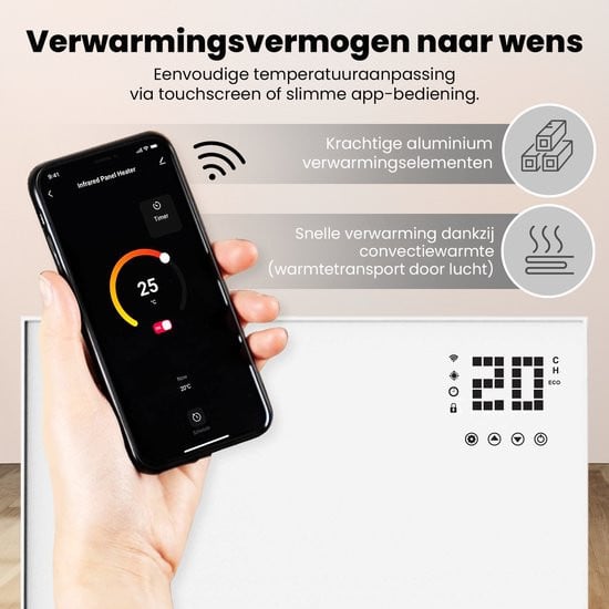 Komodo Infrarood Verwarmingspaneel