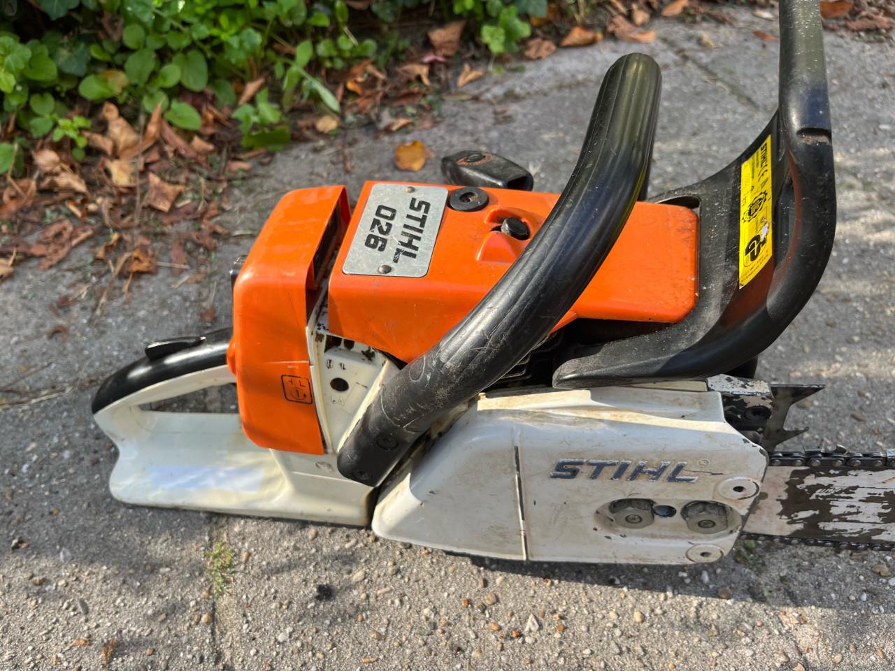 2 x Stihl 026, prof zagen