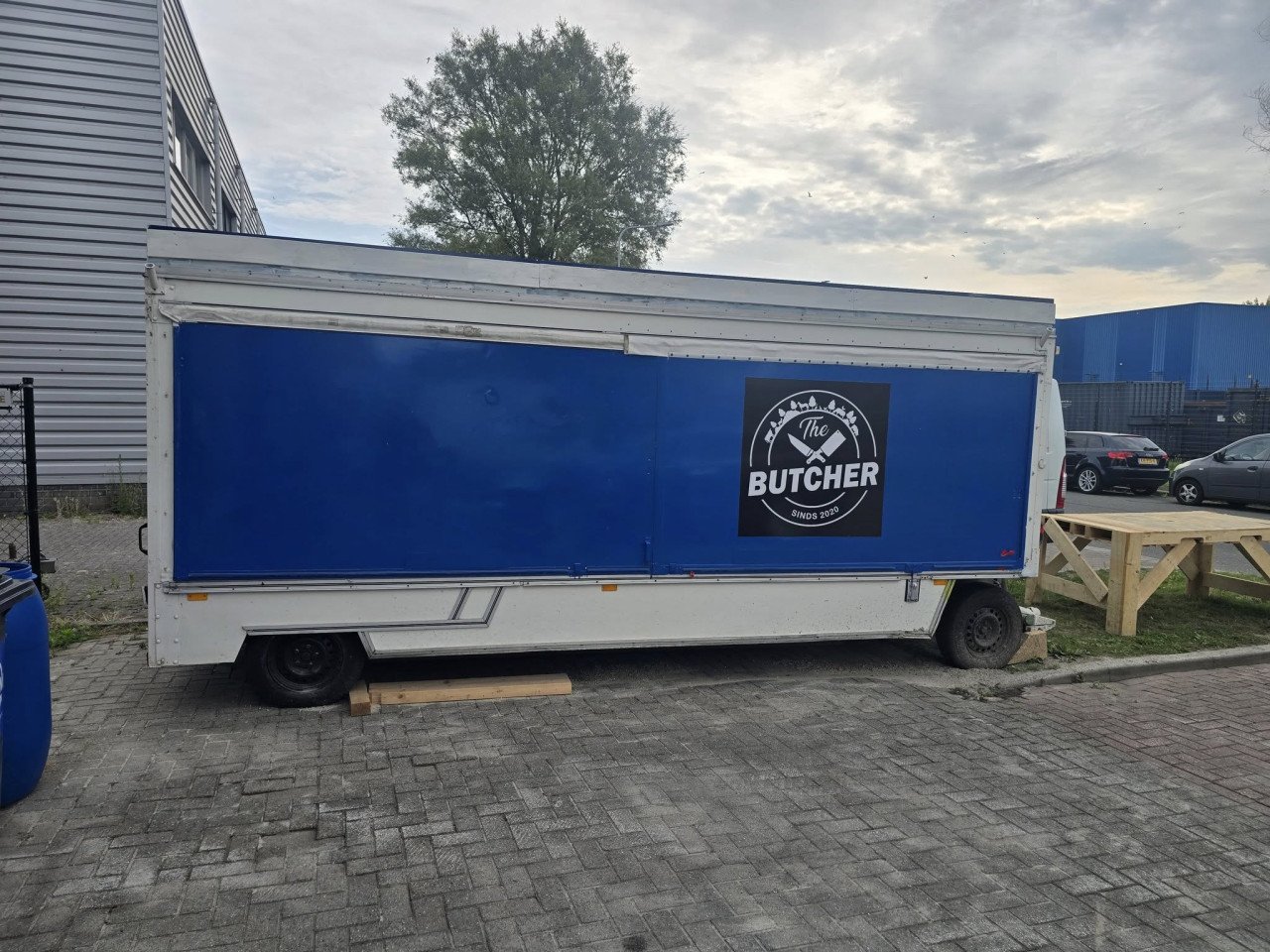 Verkoopwagen evers EKB 2.8  bj 85