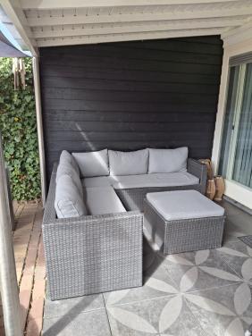 Lounge hoekbank tuin