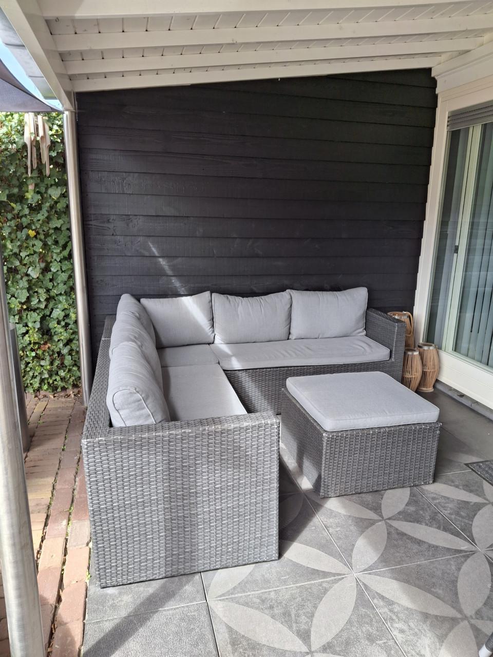 Lounge hoekbank tuin