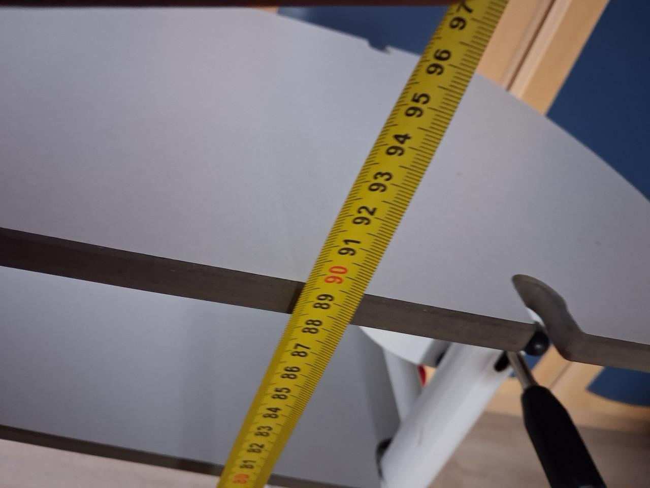 Beamer dia tafel