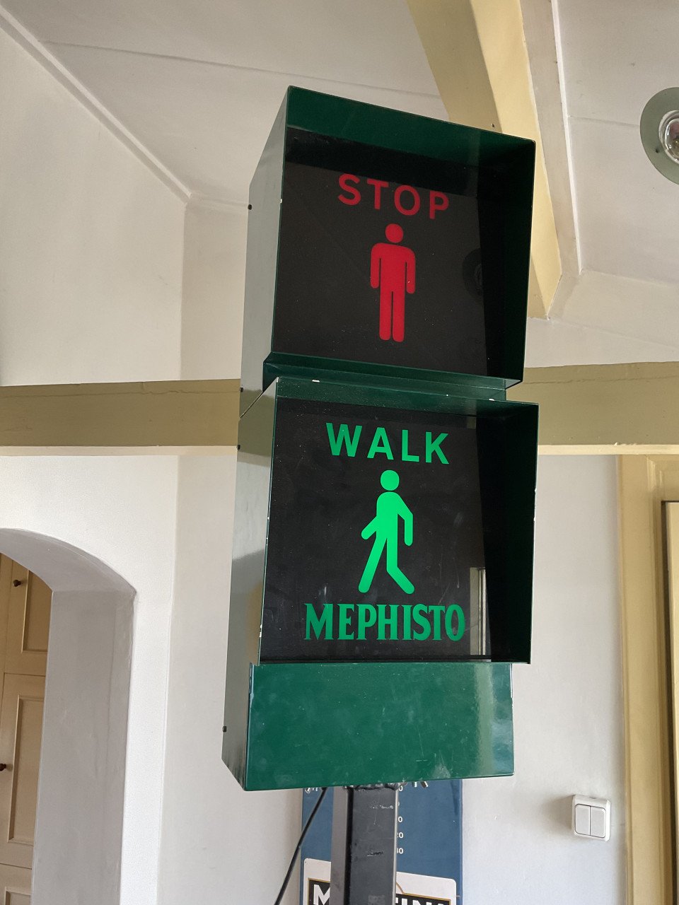 Verkeerslicht Stop / Walk