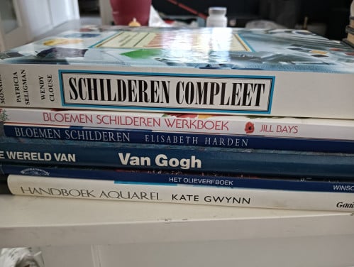 Diverse schilder boeken