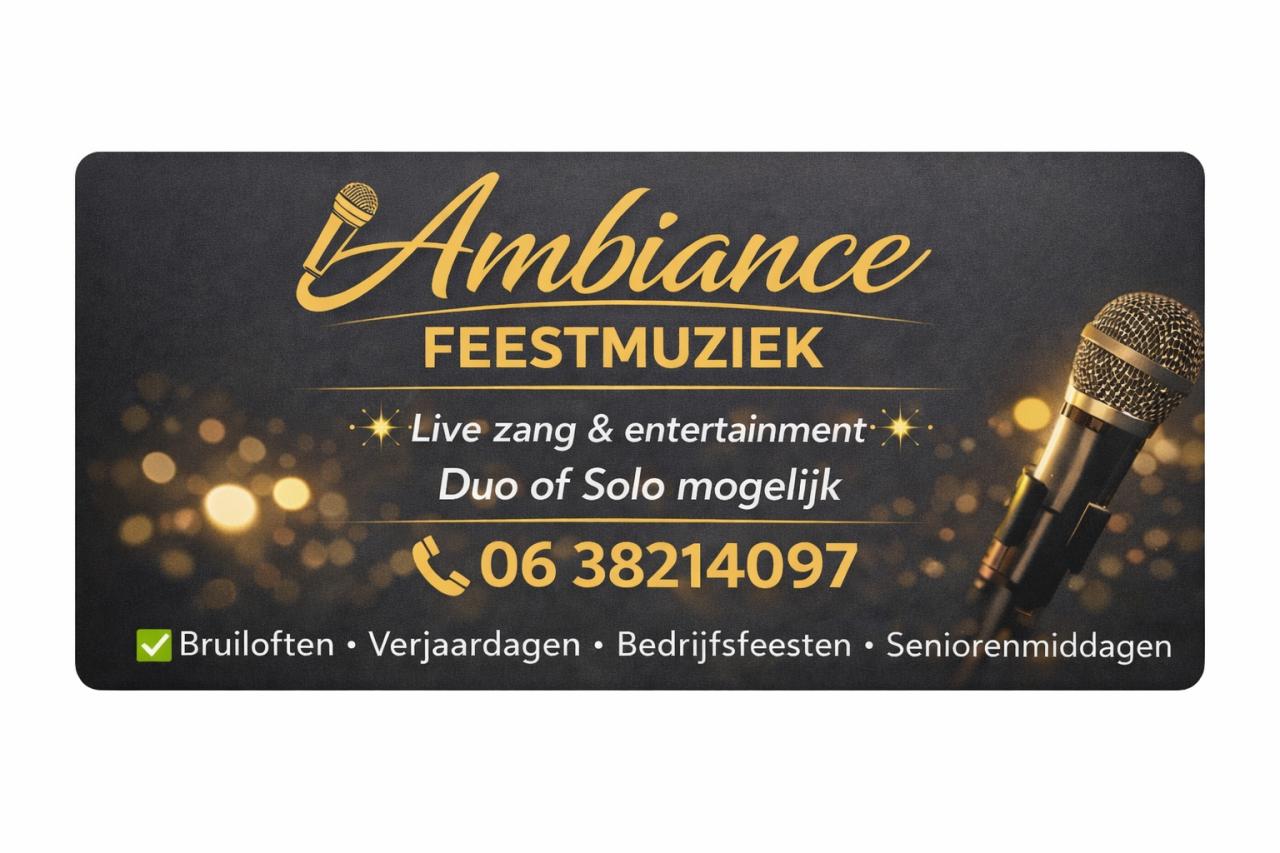 Feestmuziek Zeeland- live muziek Zeeland