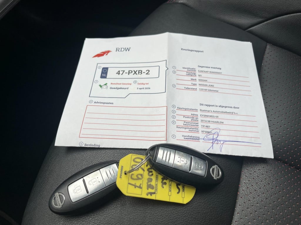 Nissan Juke 1.6 dig-t tekna 190pk | orig. nl | 1e eigenaar | leder
