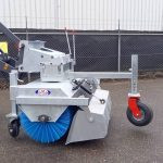 M-sweep veegmachine euro en giant aansluiting