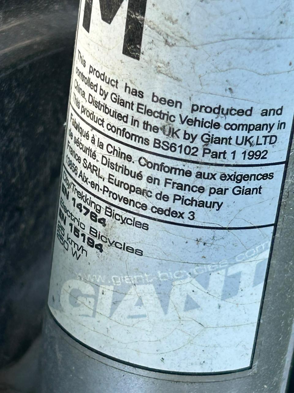 Giant twist elektrische herenfiets