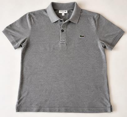 Lacoste Slim Fit Polo Grijs Heren M