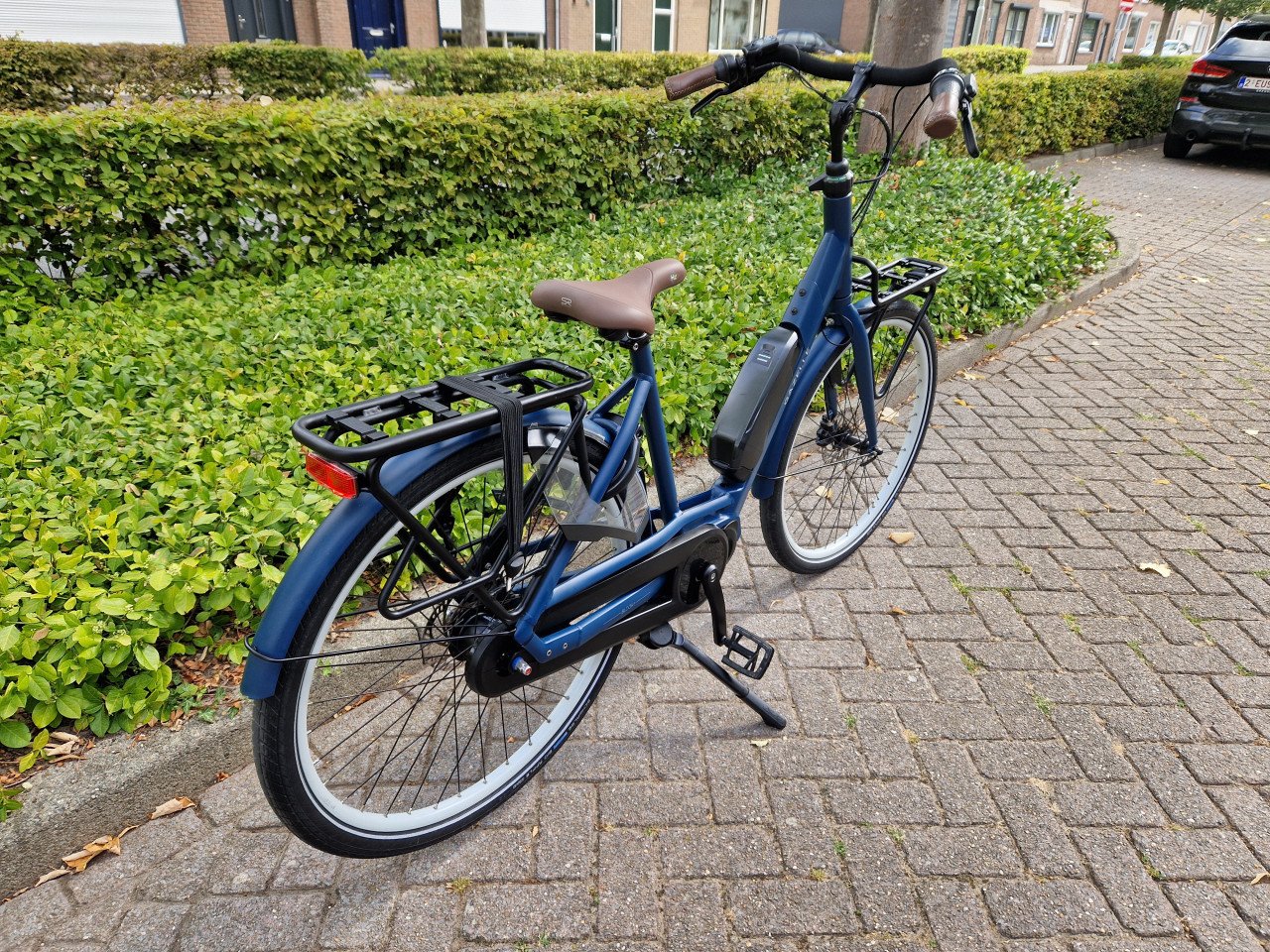 Zo goed als nieuwe Gazelle Bloom met krachtige Shimano middenmotor