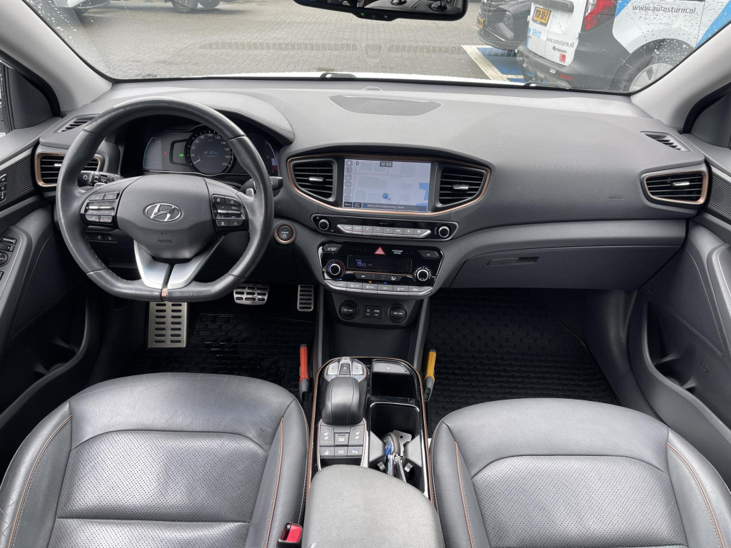 Hyundai Ioniq premium ev | schuif-/kanteldak | leder | geheugenstoel | stuu