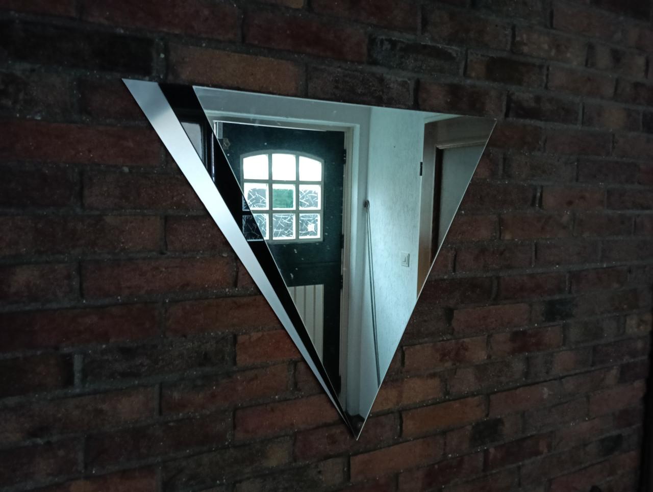 Spiegel 70x70x70 Driehoek